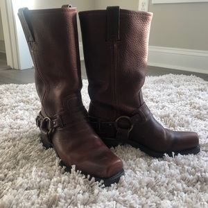 Frye harness boots